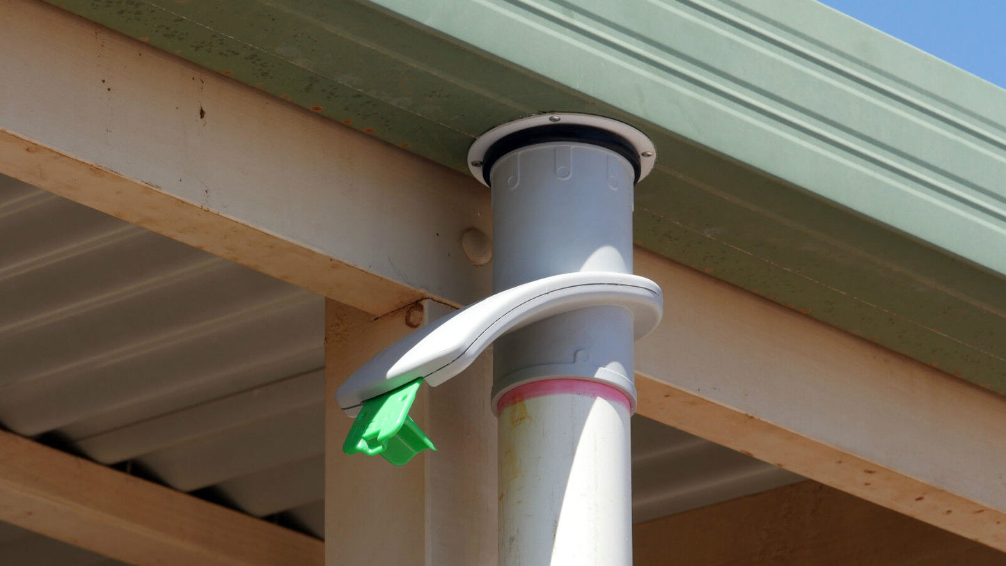 EmberArresta - 90mm Gutter Outlet & or Downpipe Valve - bought 2021 -never used