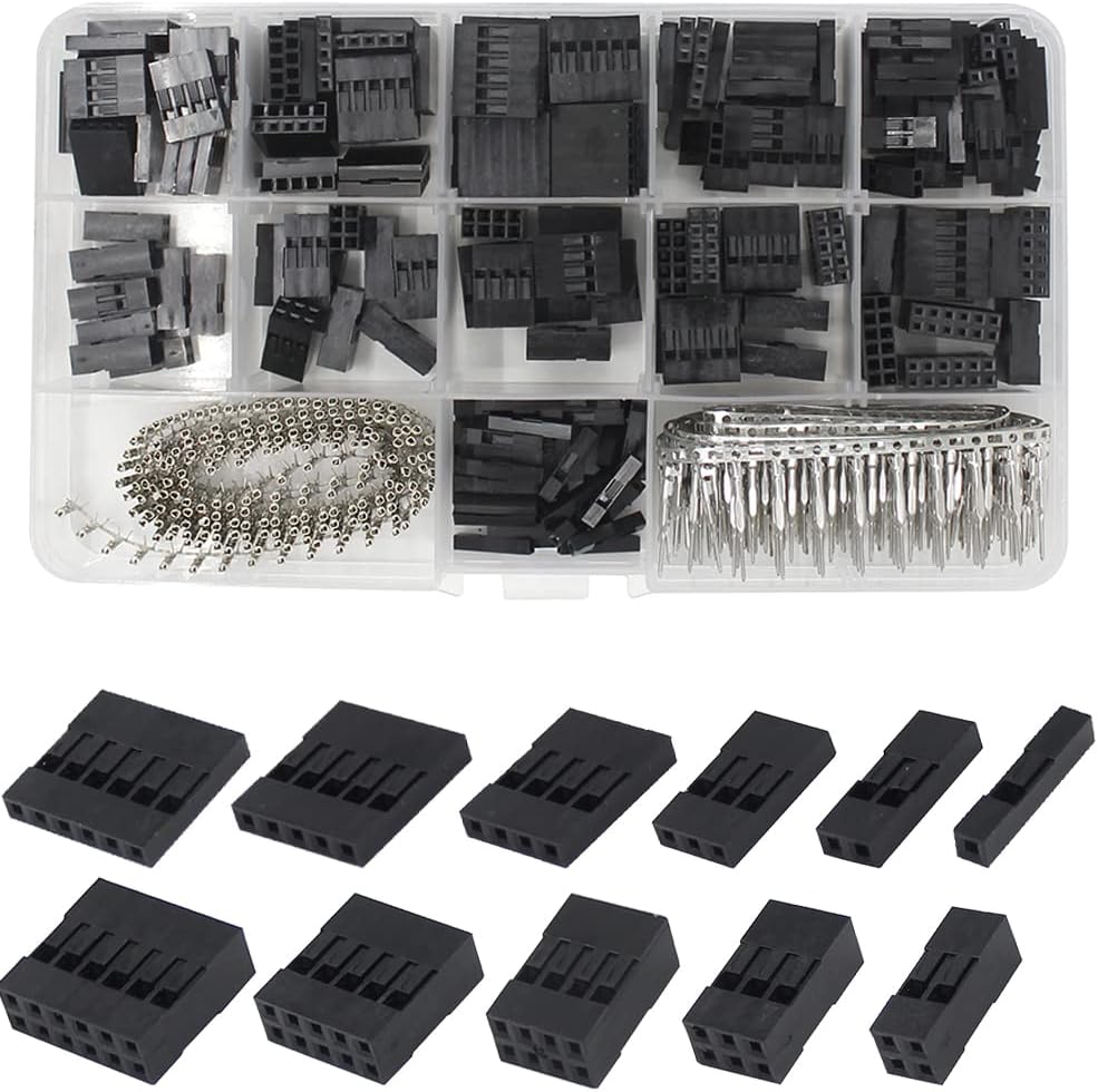 Dupont Crimp Pin Connector Assortment Kit
