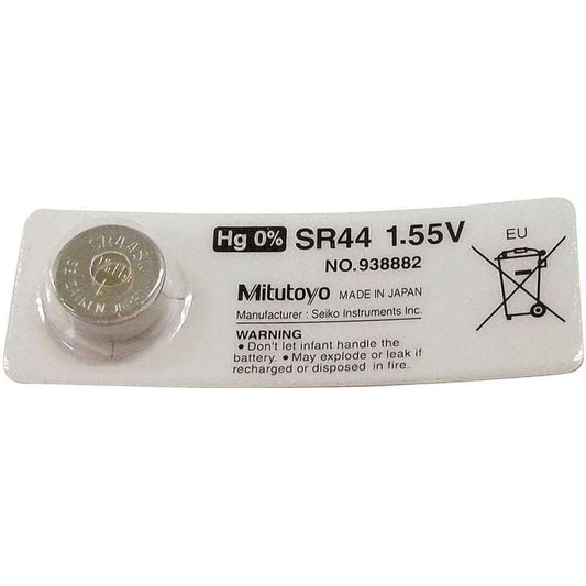 Mitutoyo 938882 Battery Sr44 original digital caliper electronic battery button