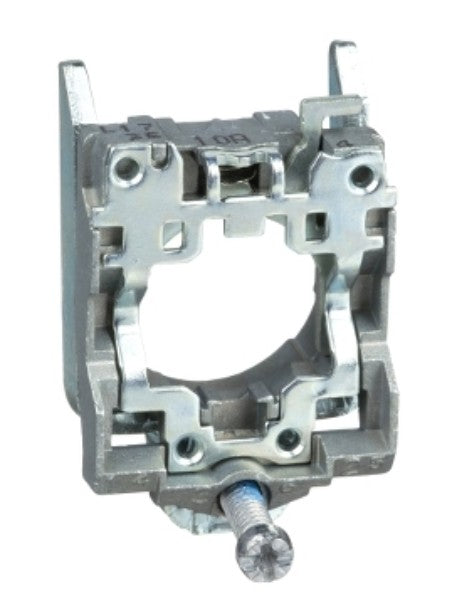 Schneider Electric Body/fixing collar for electrical block, Harmony XB4, metal ZB4BZ009